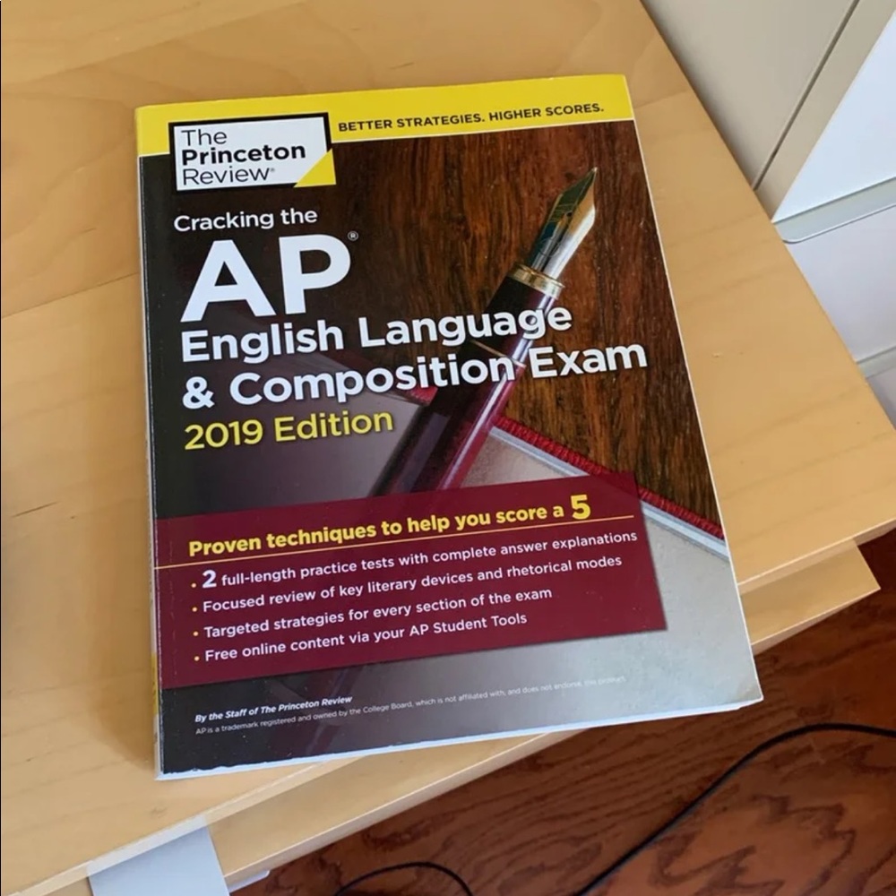 AP ENGLISH LANGUAGE EXAM REVIEW BOOK